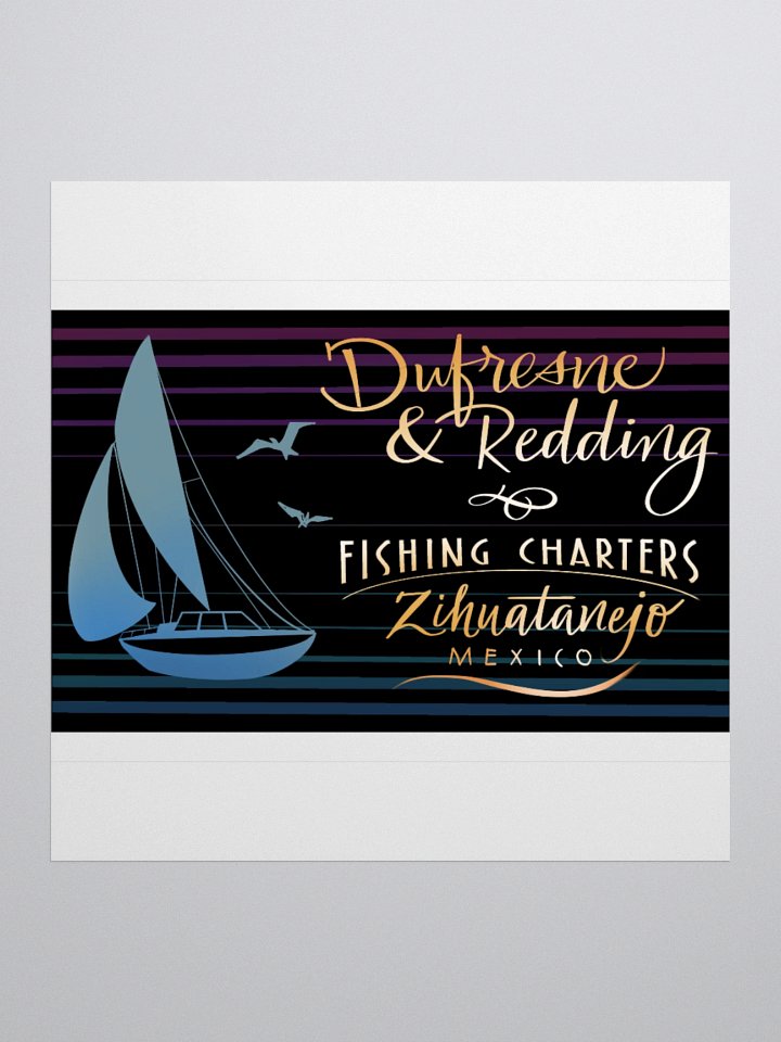 Dufresne Charters Sticker product image (1)