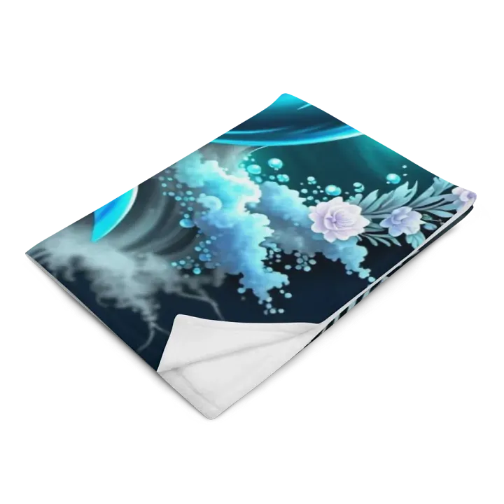 Whimsical Dolphin Dreams Throw Blanket product image (2)
