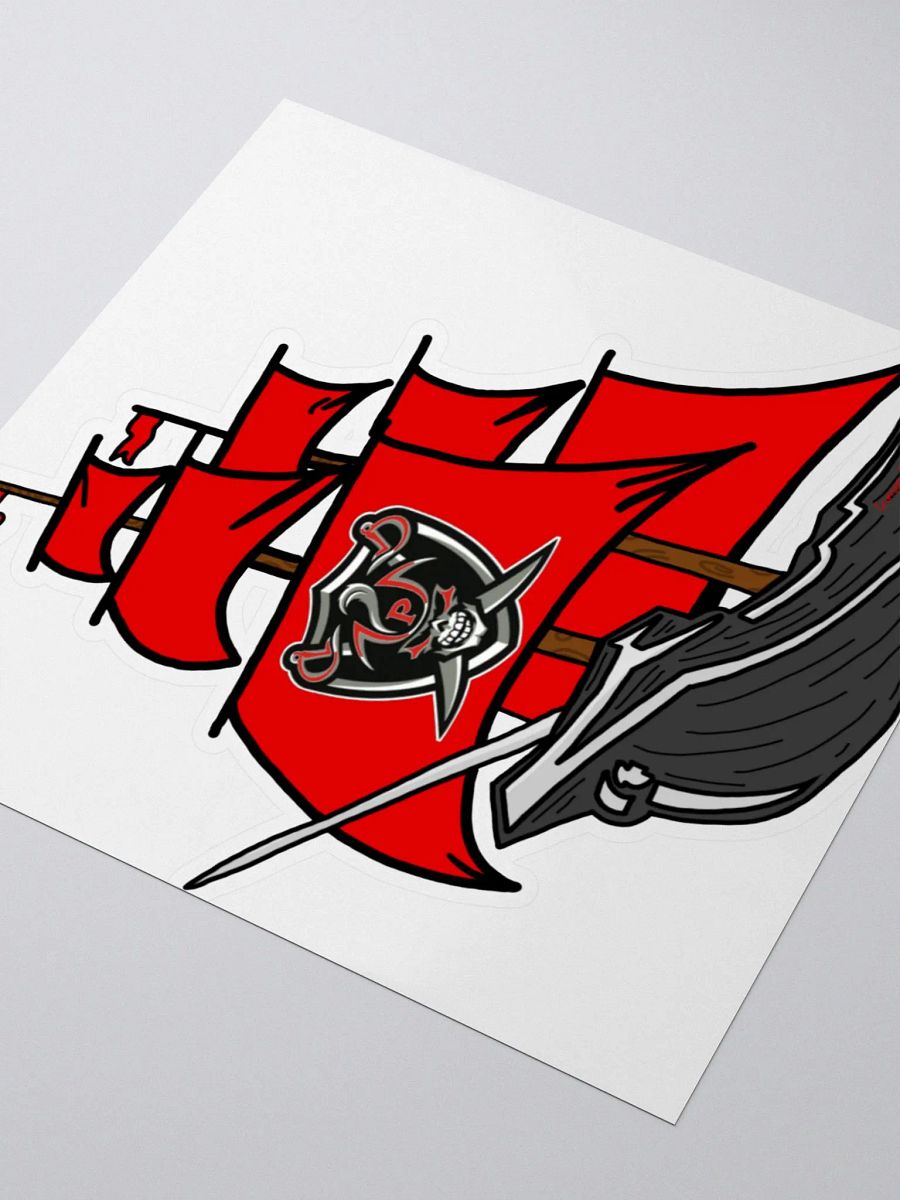 Crimson Sabre Sticker product image (3)
