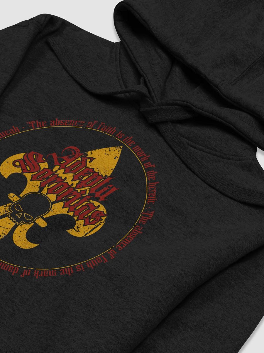 Faith and Fire – Adepta Sororitas Retro Badge Hoodie product image (3)