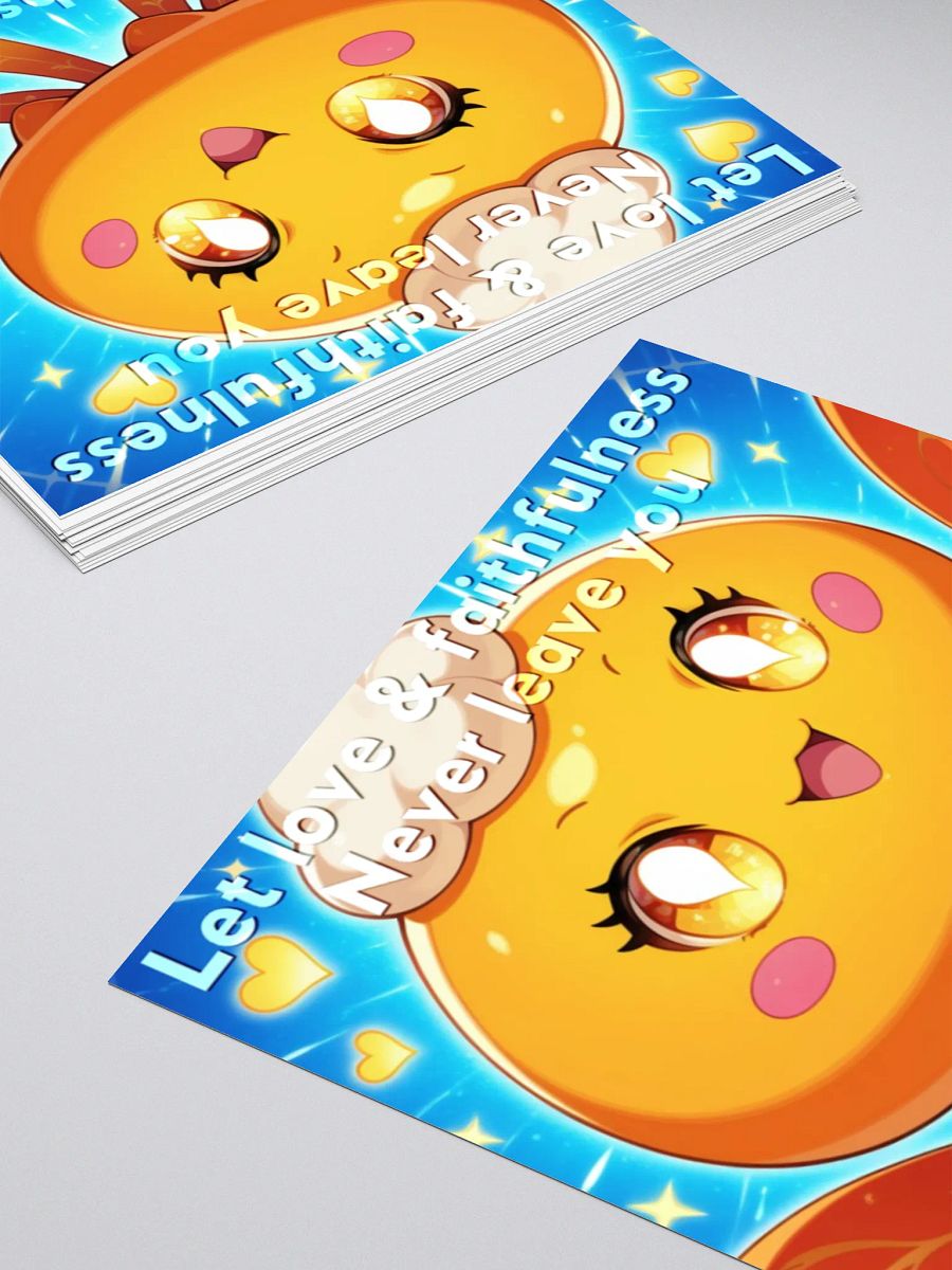 Bible Cuties Lauren - Let love & faithfulness never leave you product image (12)