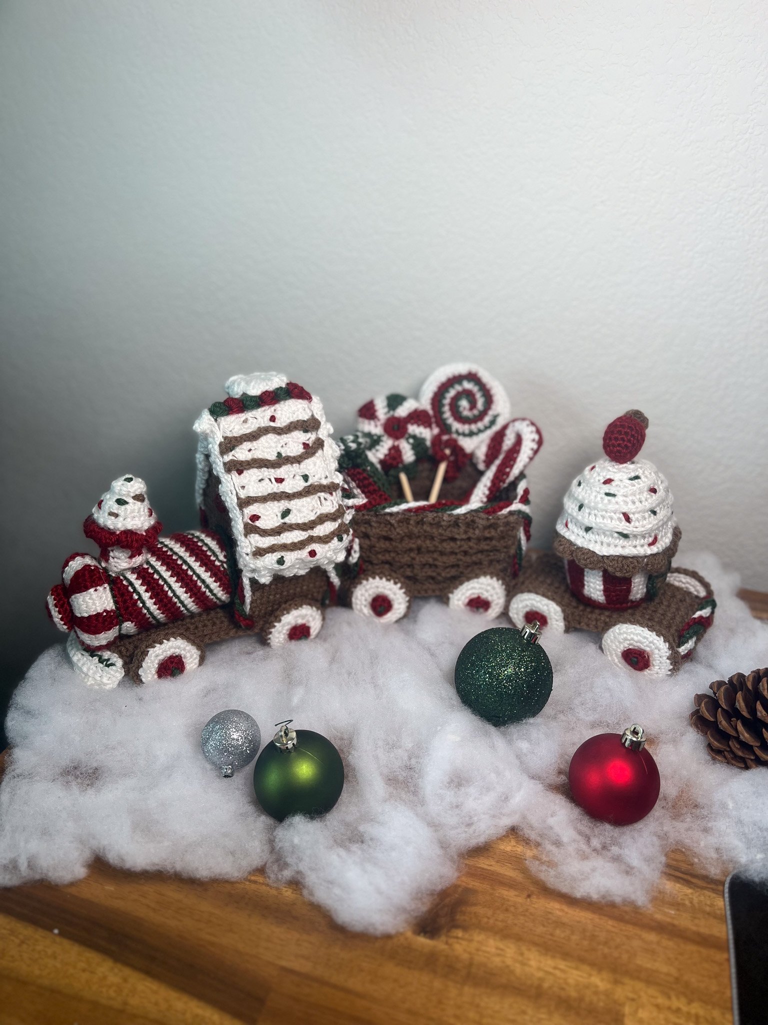 Crocheted Christmas Train product image (2)