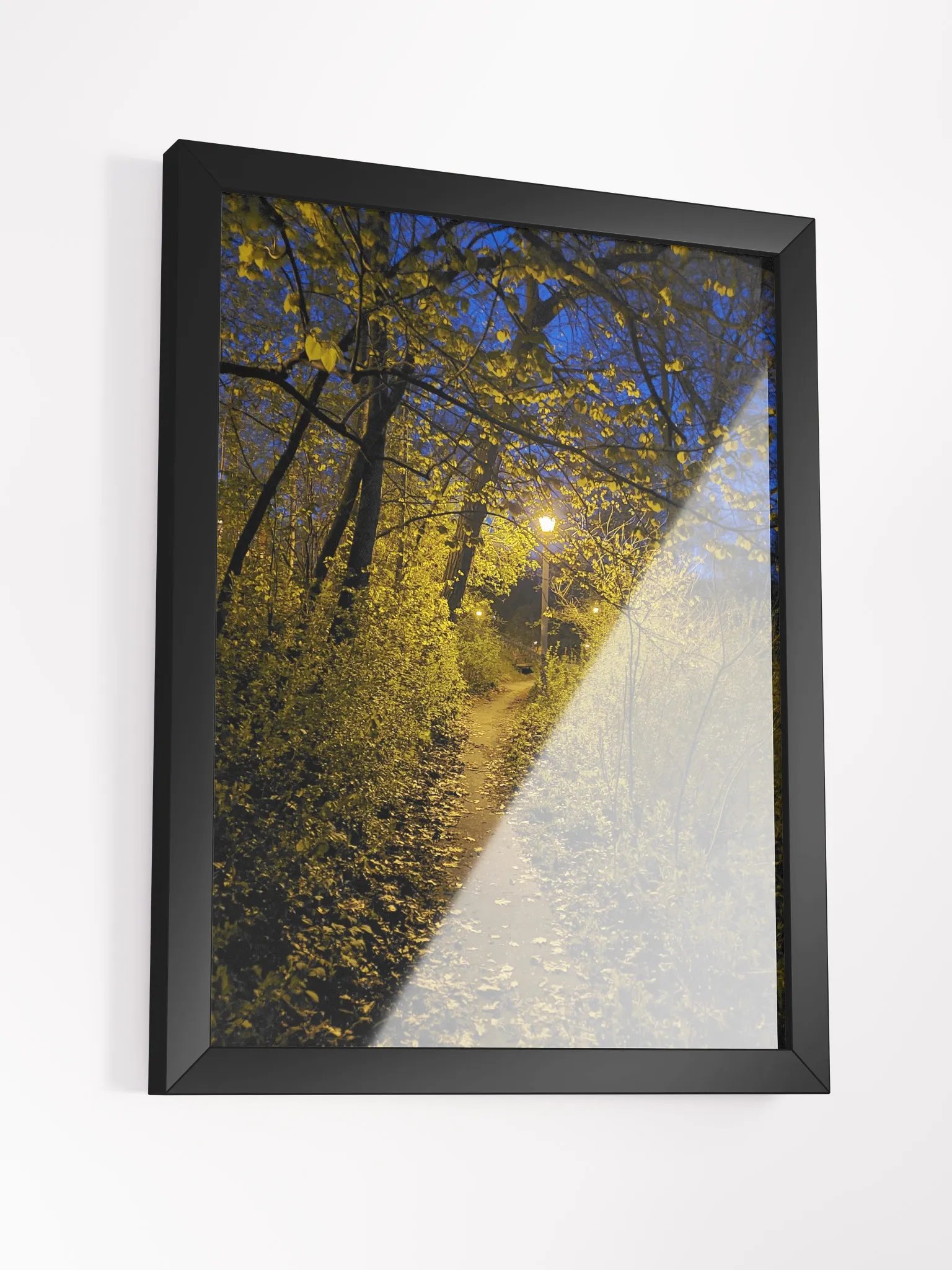 Golden Pathway Serenity Framed Poster product image (3)