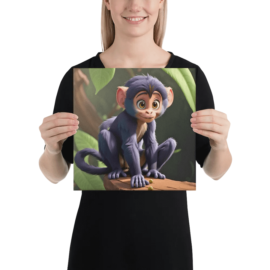 Endangered Species - Mexico - Spider Monkey Canvas Art product image (2)