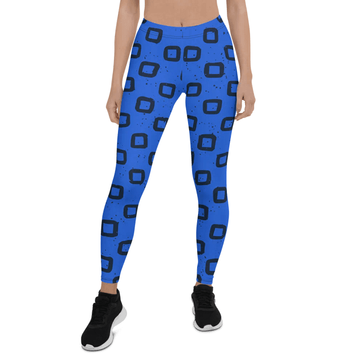 Customizable Chic Blue Leggings product image (1)