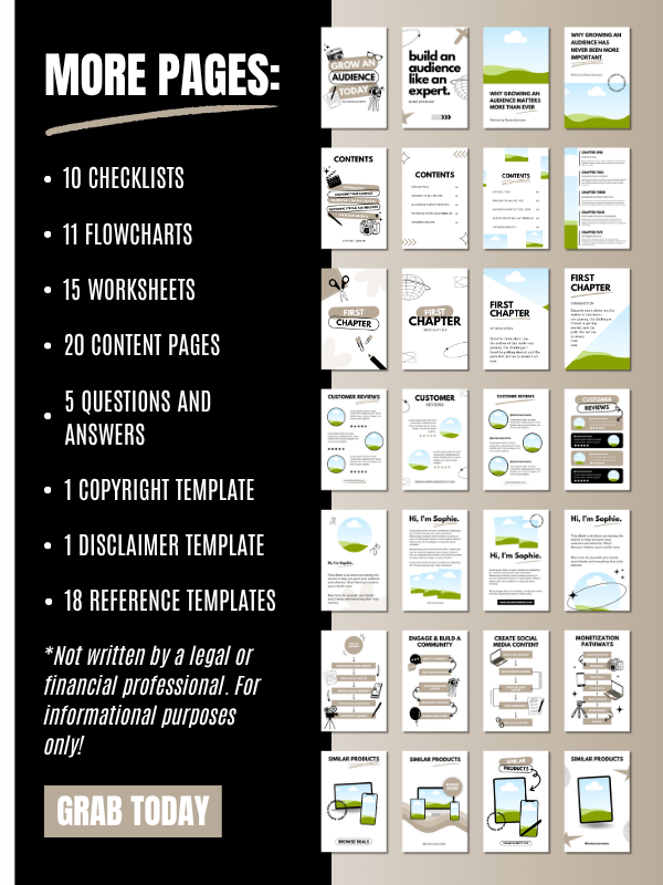MRR/PLR Editable eBook Template in Canva product image (3)