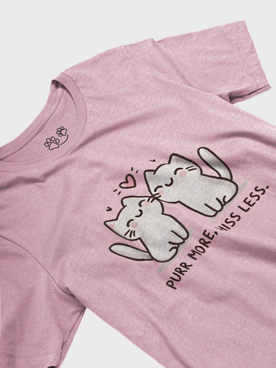Purr more, Hiss less t-shirt 1 product image (4)
