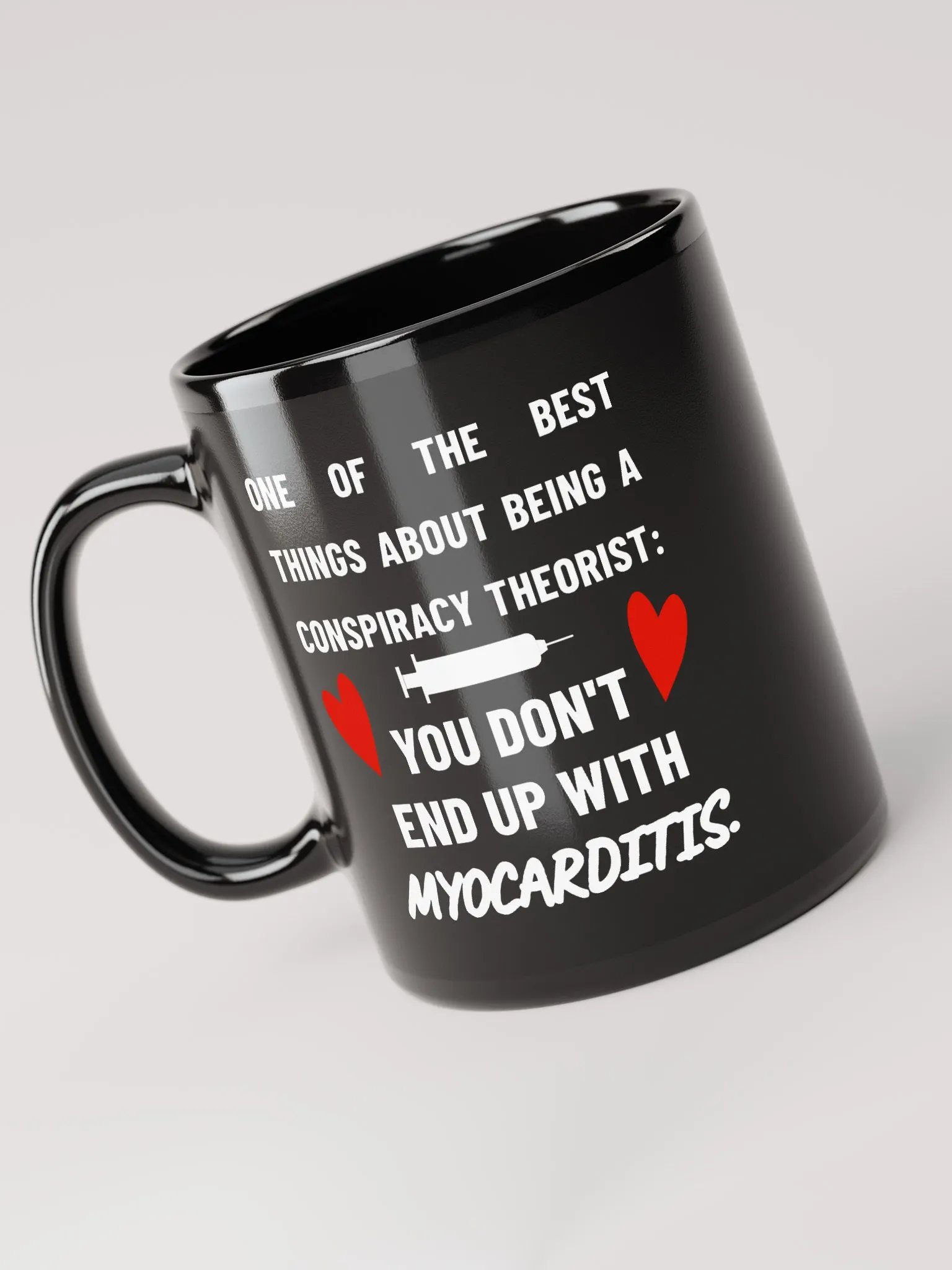 Conspiracy Theorist Myocarditis Truth Bomb Mug product image (3)