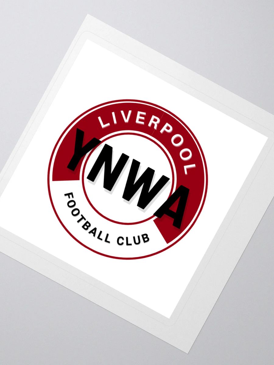 Liverpool YNWA Motto Kiss Cut Stickers product image (2)