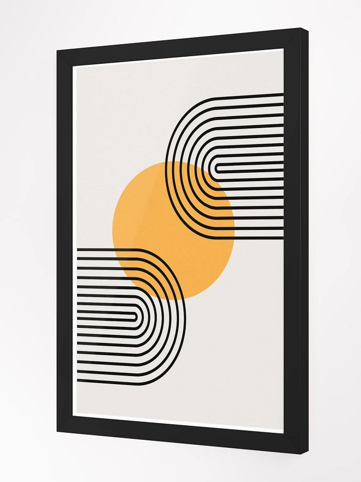 Radiant Circle Framed Poster product image (12)