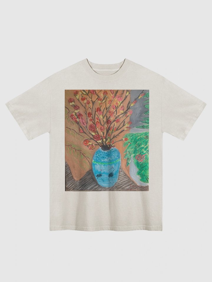 AS Colour Premium Oversized Faded T-Shirt: oil painting product image (2)