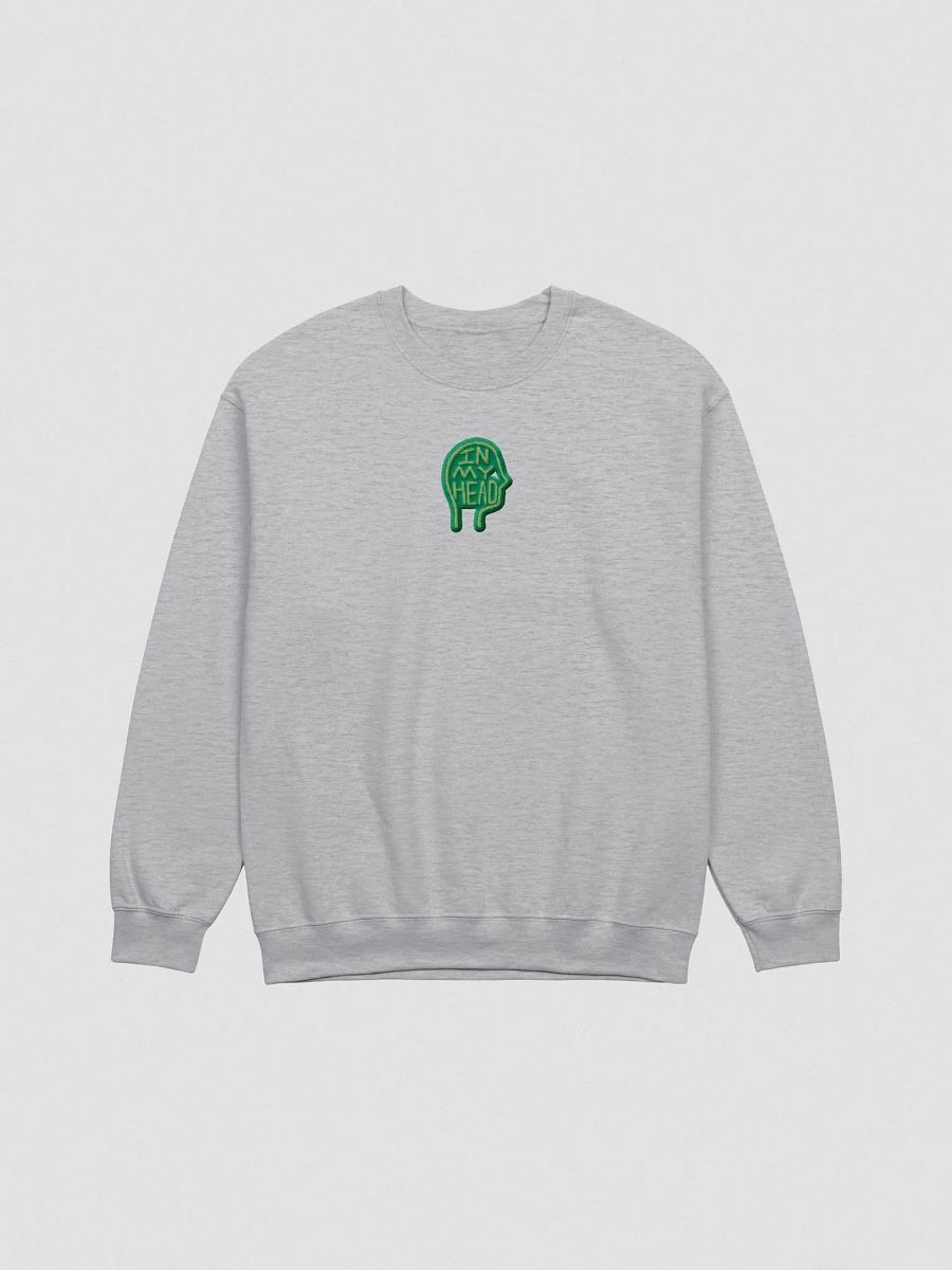 In My Head embroidered crewneck (clover bubble design) product image (5)