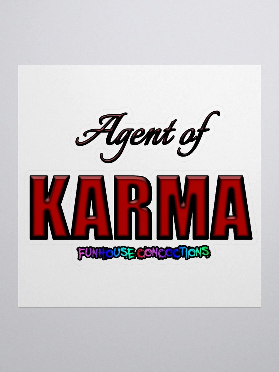 Agent of KARMA Sticker product image (1)