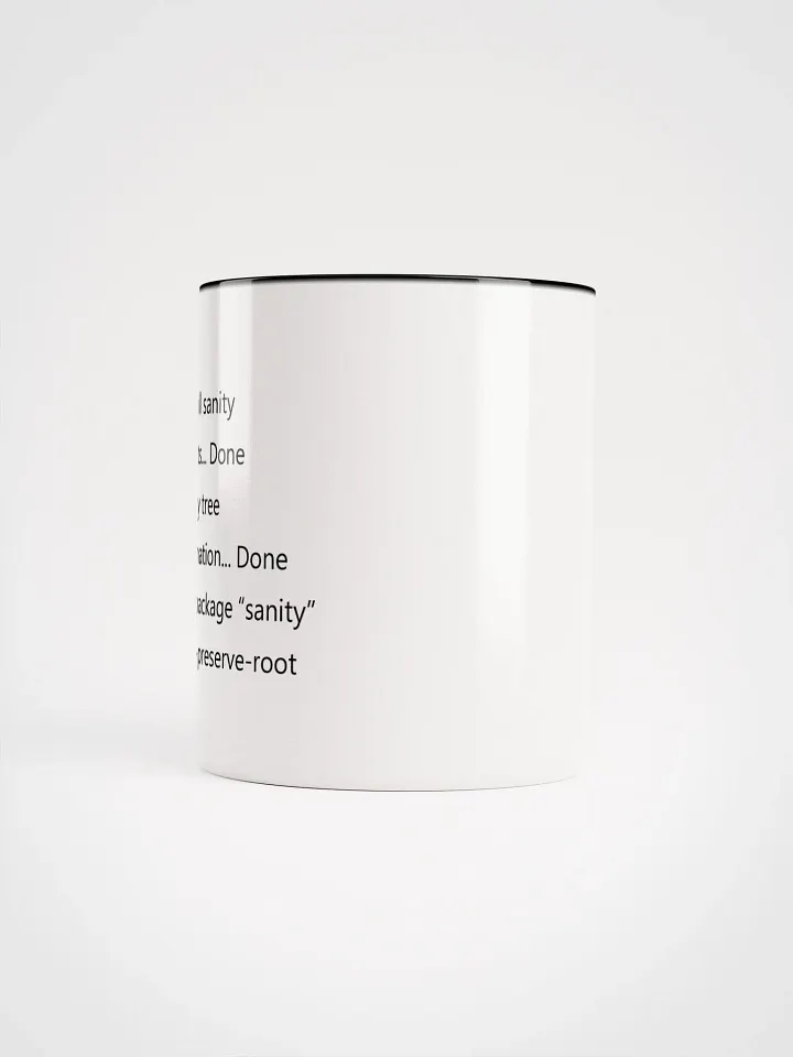 Cannot find sanity Mug product image (2)