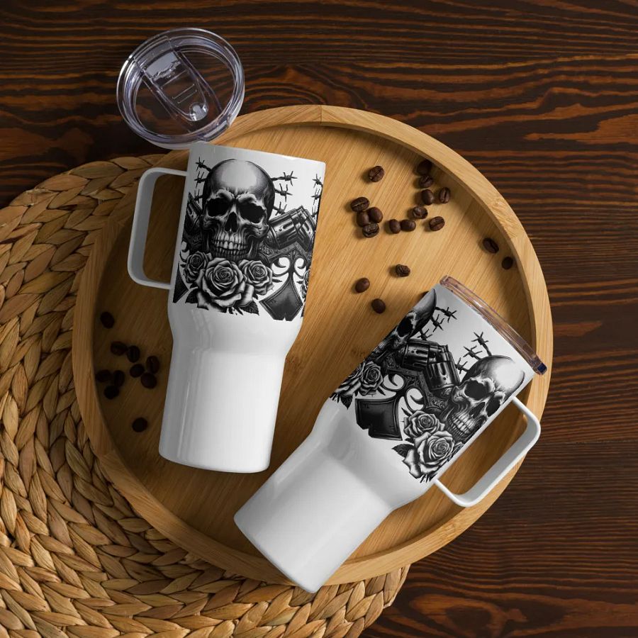Skullz N Bullets Travel Cup product image (12)
