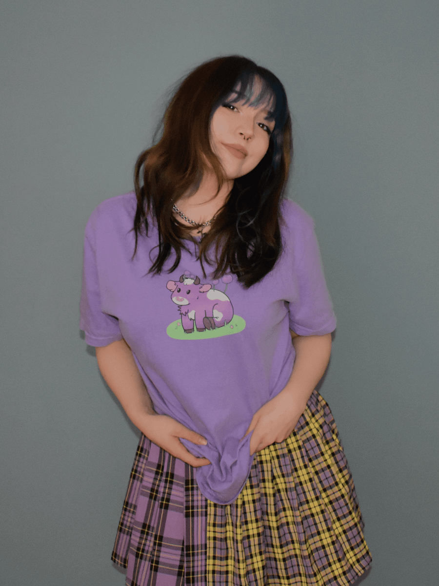 Allium Cow T-shirt product image (1)