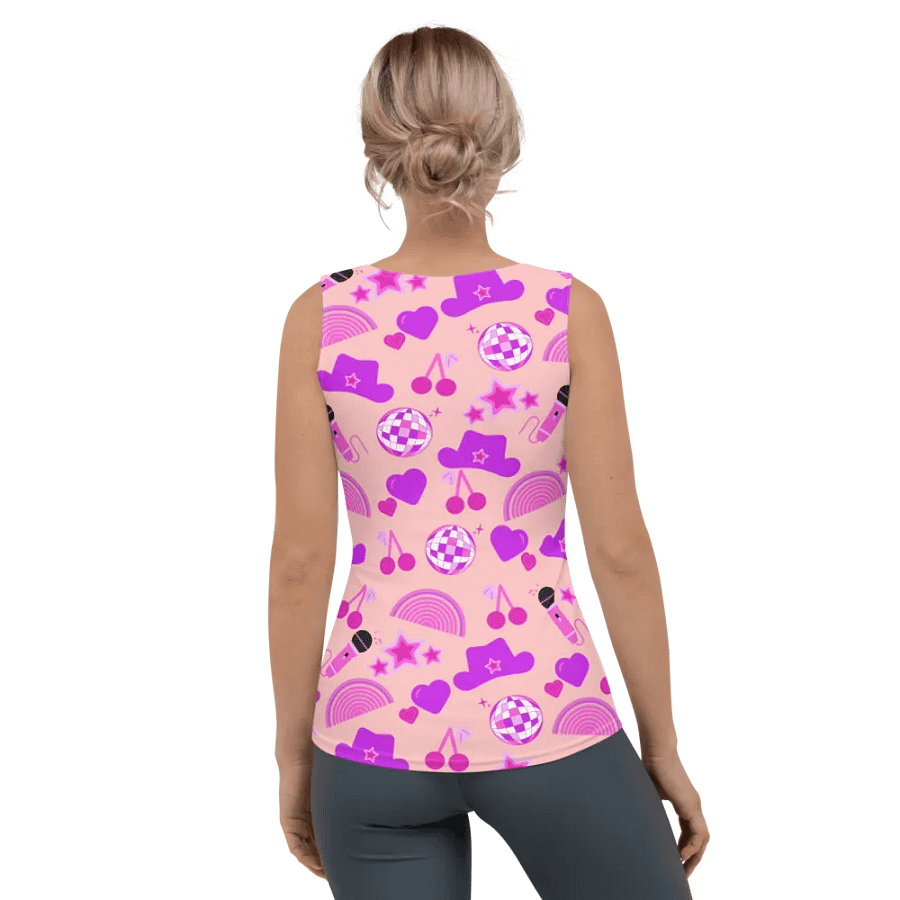 Country Rainbow Disco Vibes Women's Tank Top product image (2)