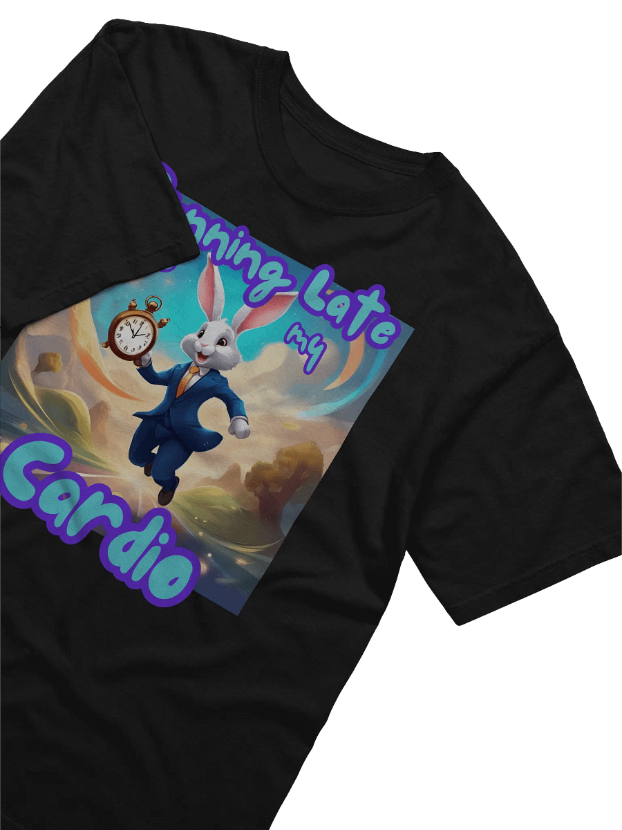Running Late Rabbit Graphic Tee product image (15)