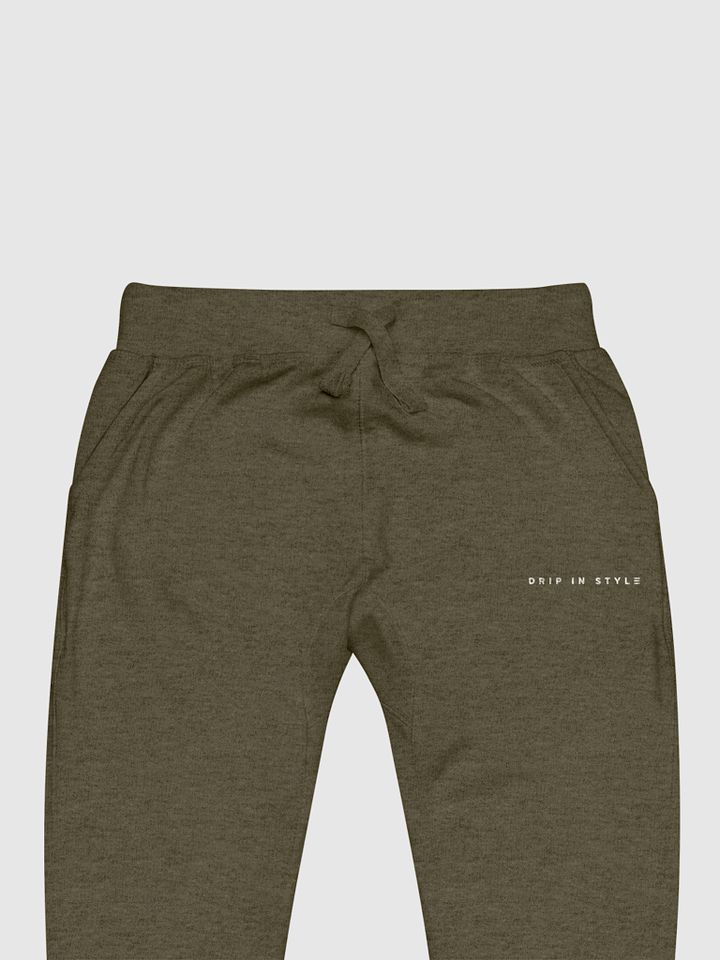 DRIP IN STYLE UNISEX FLEECE SWEATPANTS - GREEN product image (2)