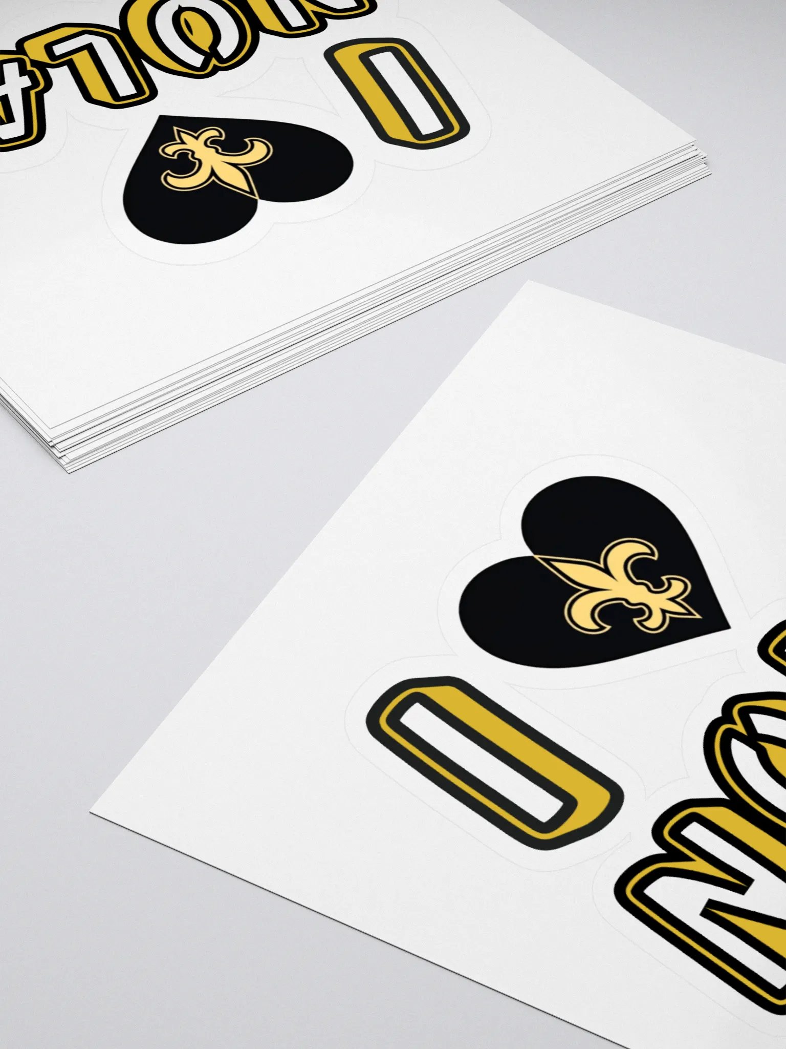 I ♥ NOLA Kiss-Cut Stickers product image (4)