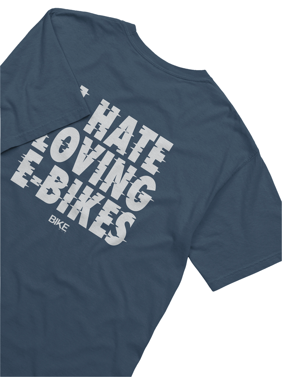 I Hate Loving E-Bikes Shirt (White Logo) product image (46)