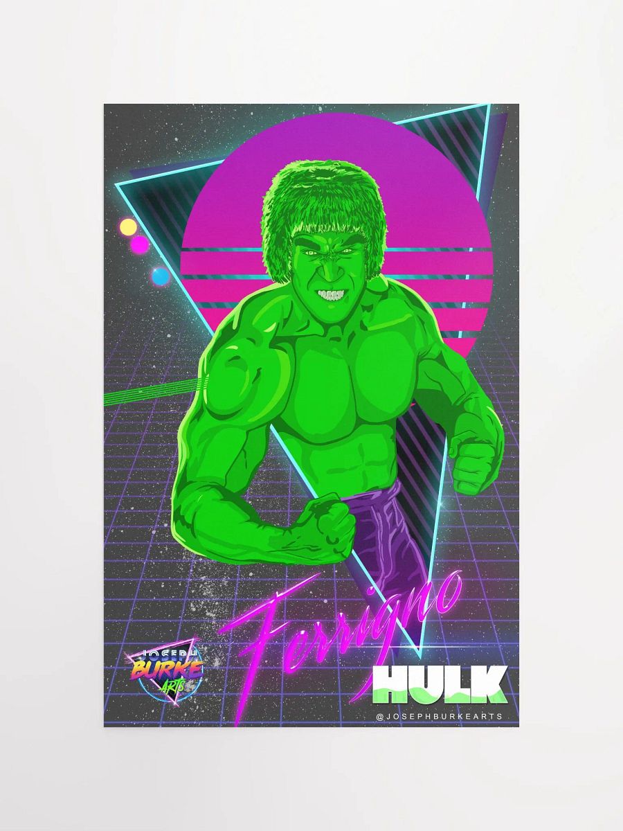 Lou Ferrigno Hulk 12x18 Fine Art Print product image (4)