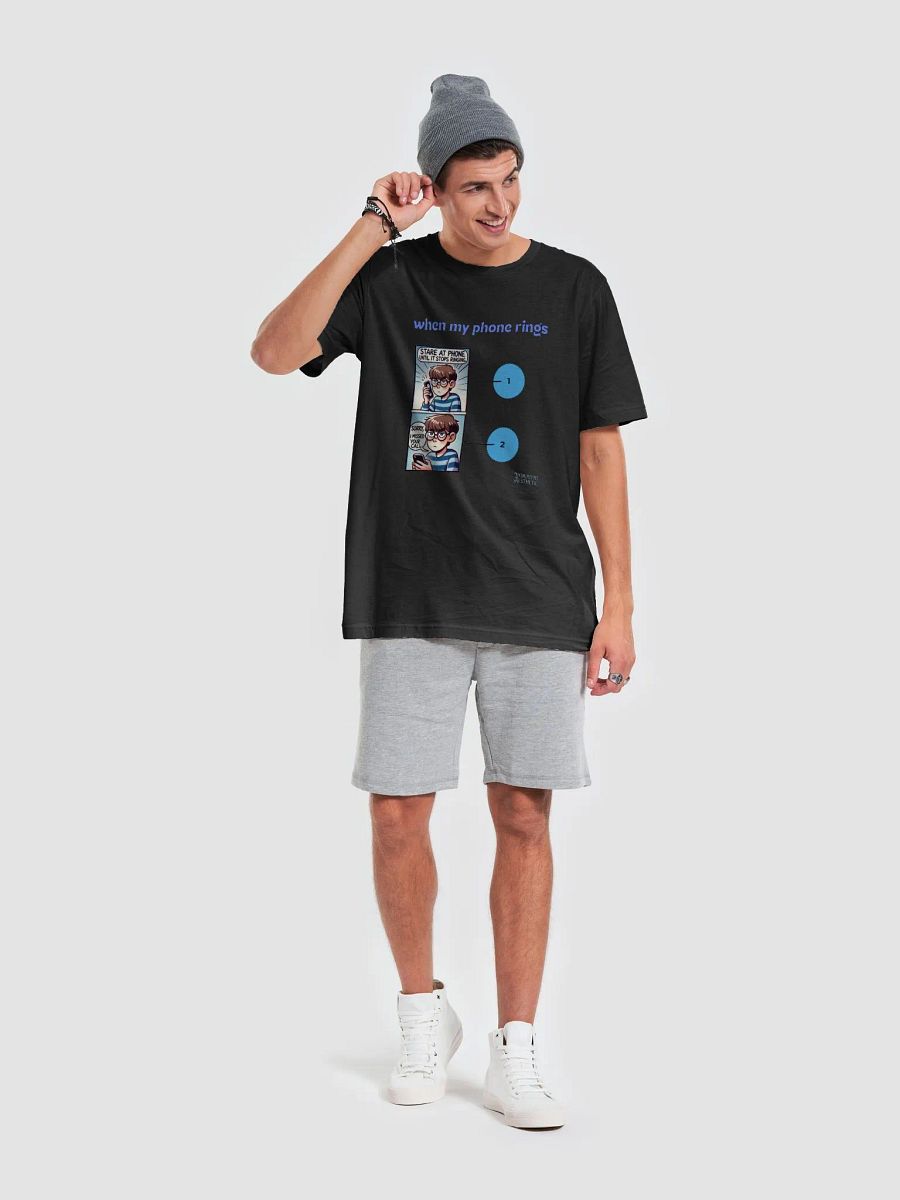 Phone Call Comic Print T-Shirt product image (4)