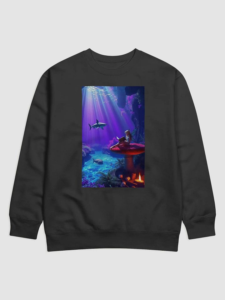 Surreal Visions: Fairy's Underwater Dream Sweatshirt product image (6)