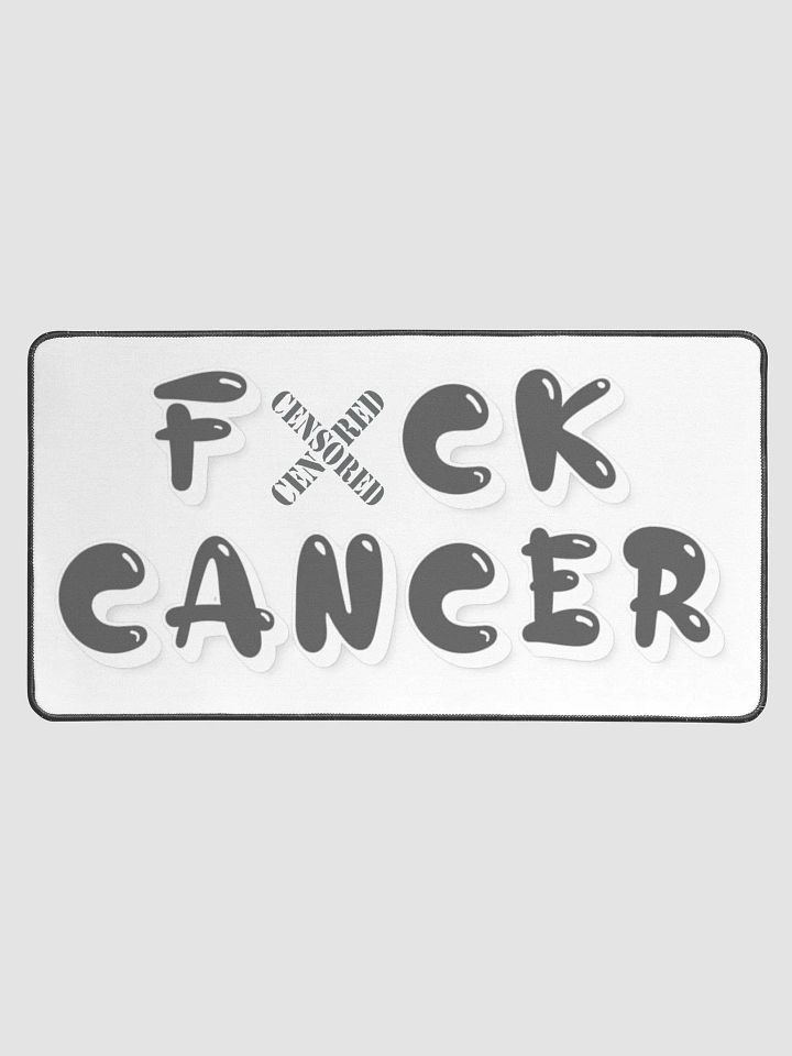 FXCK Cancer Deskmat product image (2)