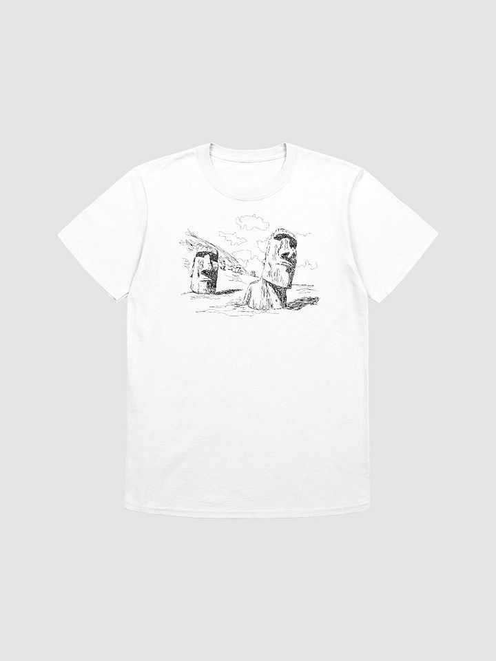 Easter Island Moai Statues Rapa Nui Chile Travel Souvenir T-Shirt product image (2)