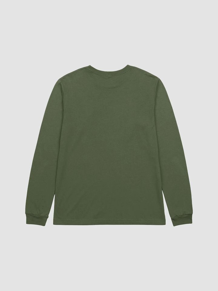 Zenith Unisex Supersoft Long Sleeve T-Shirt with Mountain Peak Design product image (2)
