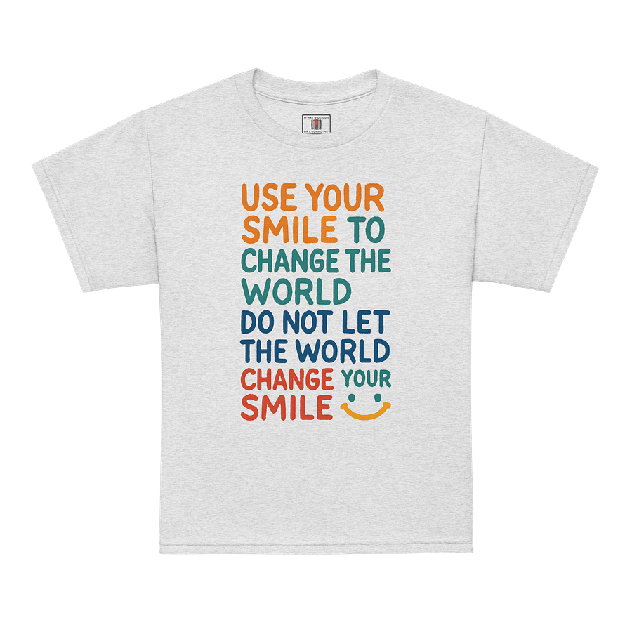 Smile-Changing Youth Sports Tee product image (2)