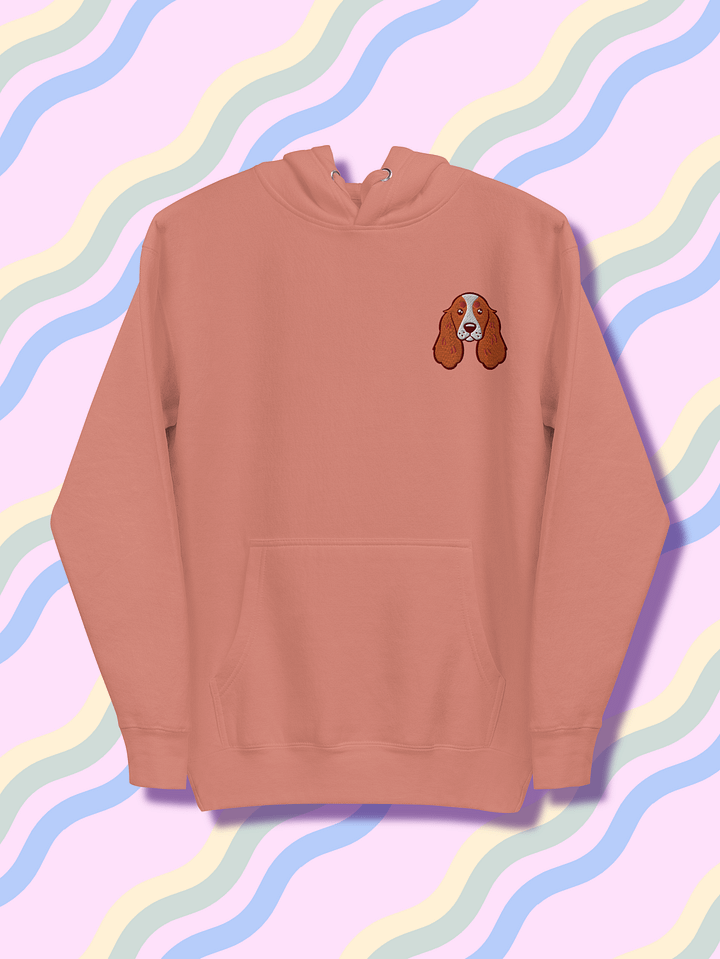 Cartoon English Cocker Spaniel Dog Unisex Premium Hoodie product image (1)