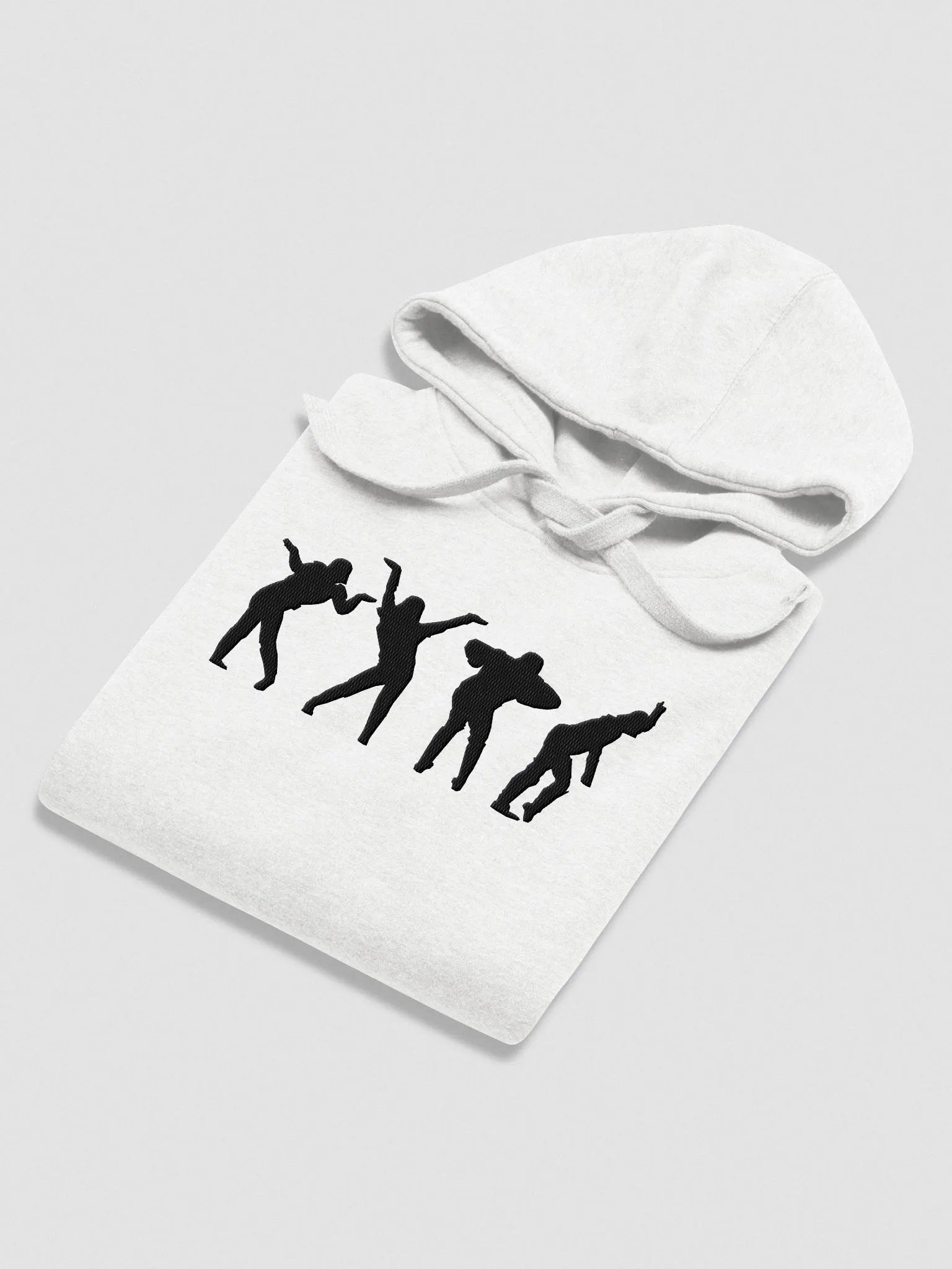 ⚪Nuh Uh Hoodie Unisex (White) product image (3)