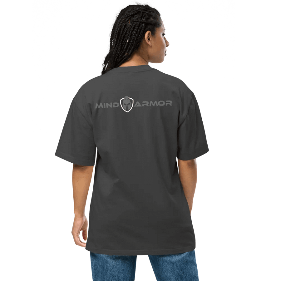 Mind Armor Adult Tee - Graphite Logo product image (3)