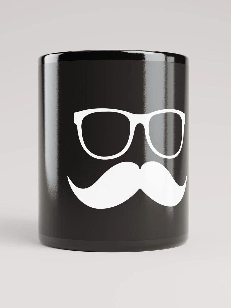 White Moofstache Mug product image (1)