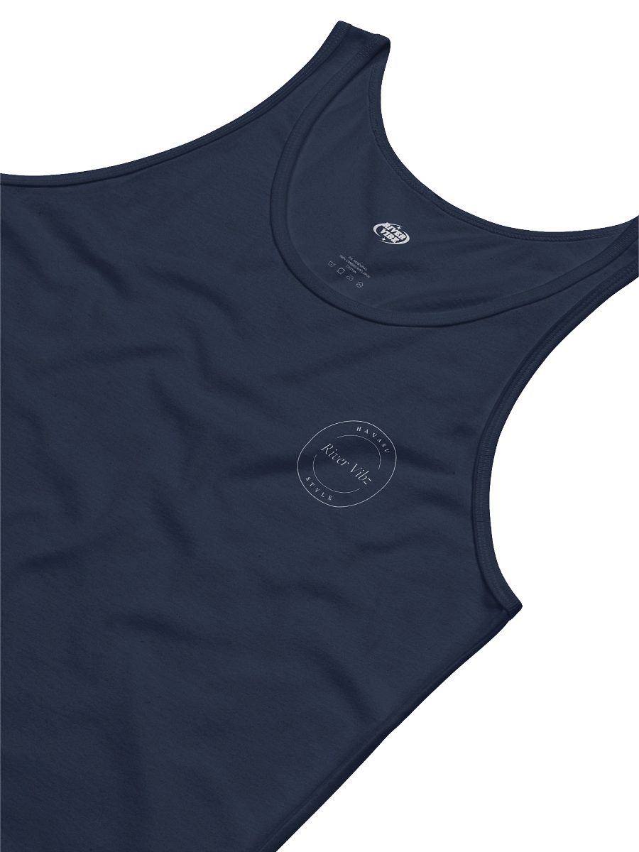 White Circle River Vibz Havasu Style Logo Tank product image (13)