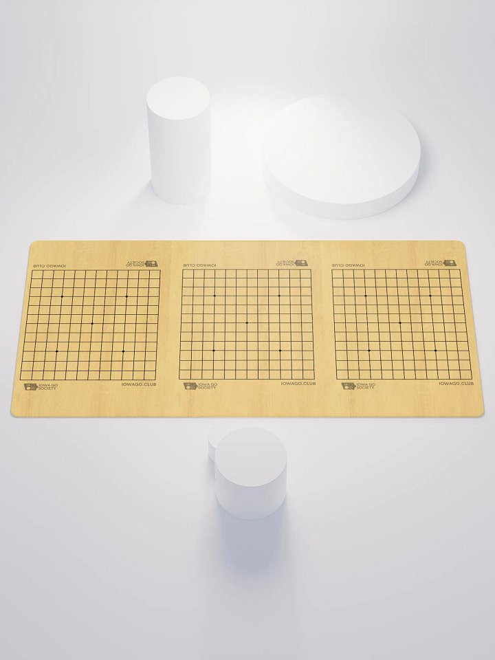 Iowa Go Society 13x13 Triple Board product image (1)