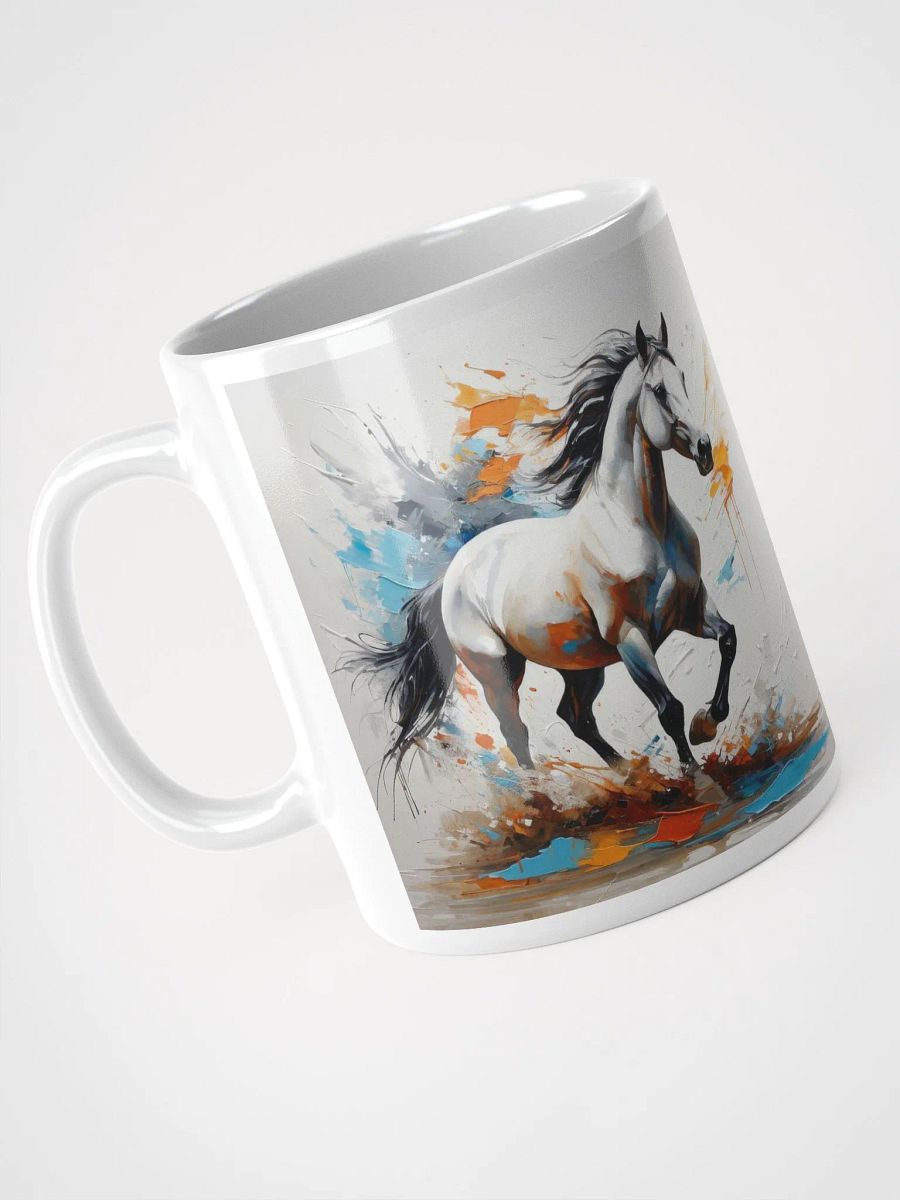 Midnight Mane Ceramic Horse Mug product image (3)