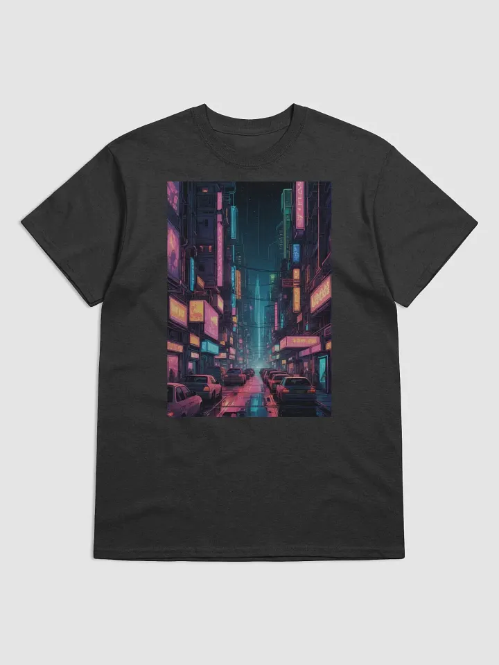 Neon Nights Cyberpunk T-Shirt product image (6)