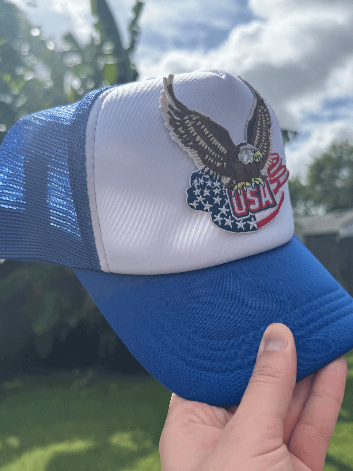 USA Eagle Tucker Foam Hat product image (2)