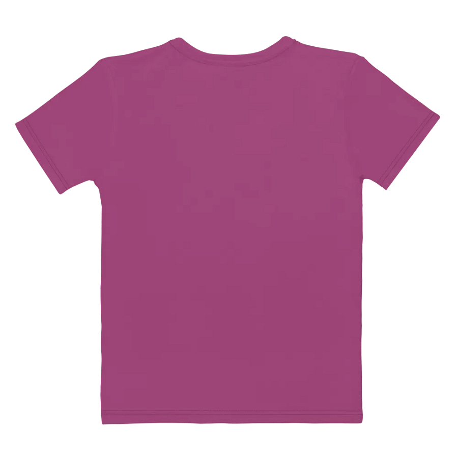 Plain Plum Purple True Summer Women's Crewneck Polyester Heavyweight Premium T-Shirt by Treasure Pie product image (9)