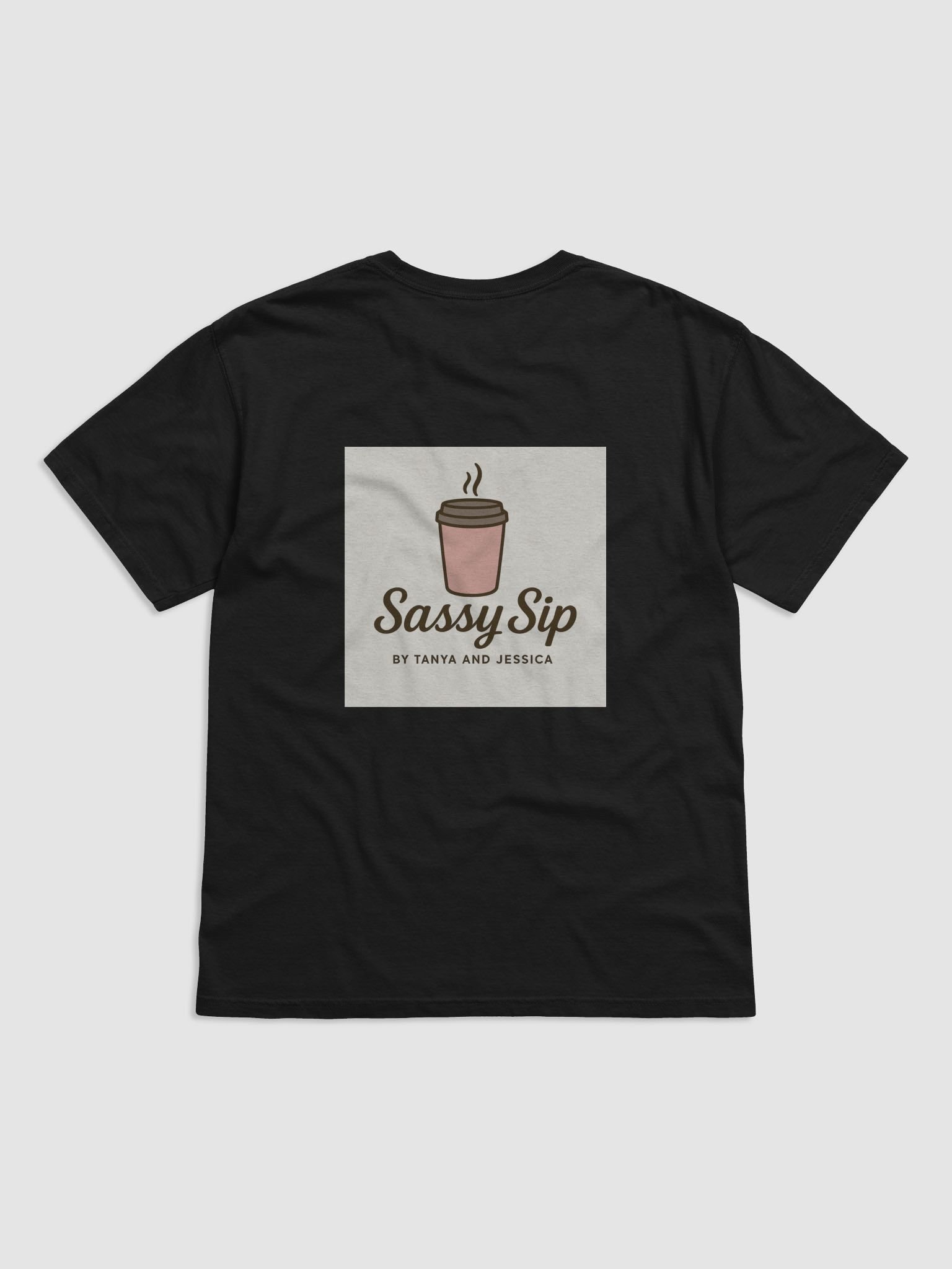 Sassy Sip Coffee Cup Logo Tee product image (8)