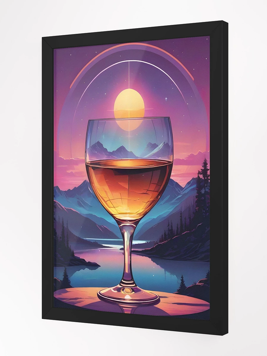 Wine Sunset Framed Poster product image (3)