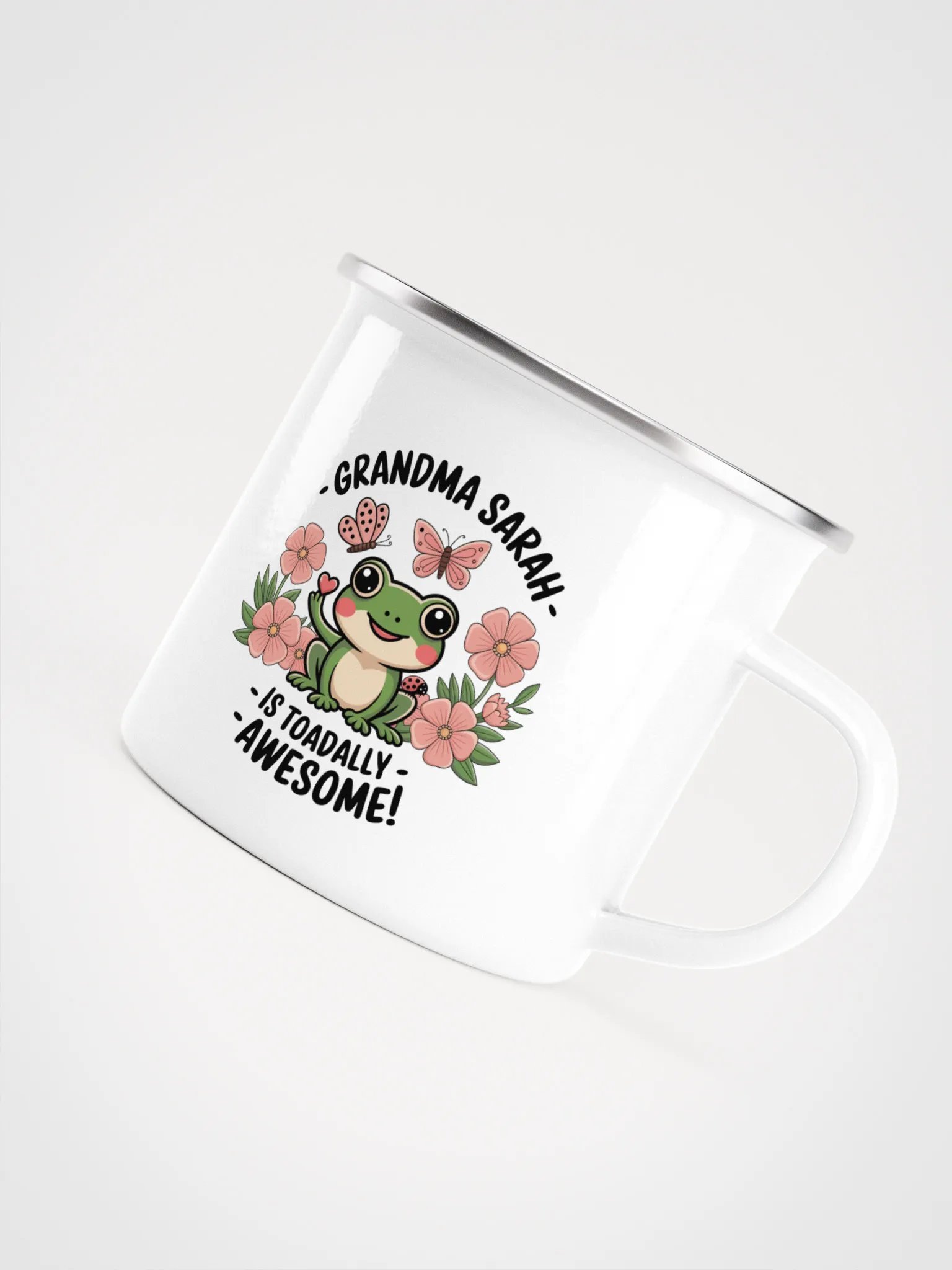 Frolicking Frog Enamel Adventure Mug product image (5)