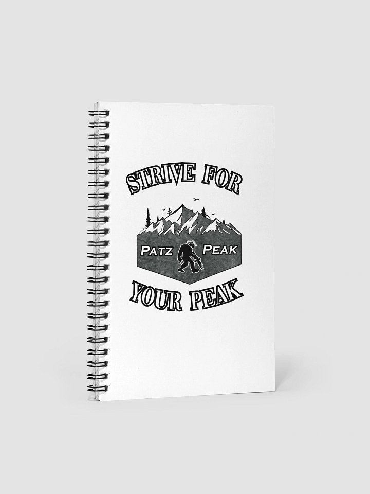 Strive for Your Peak Spiral Notebook product image (1)