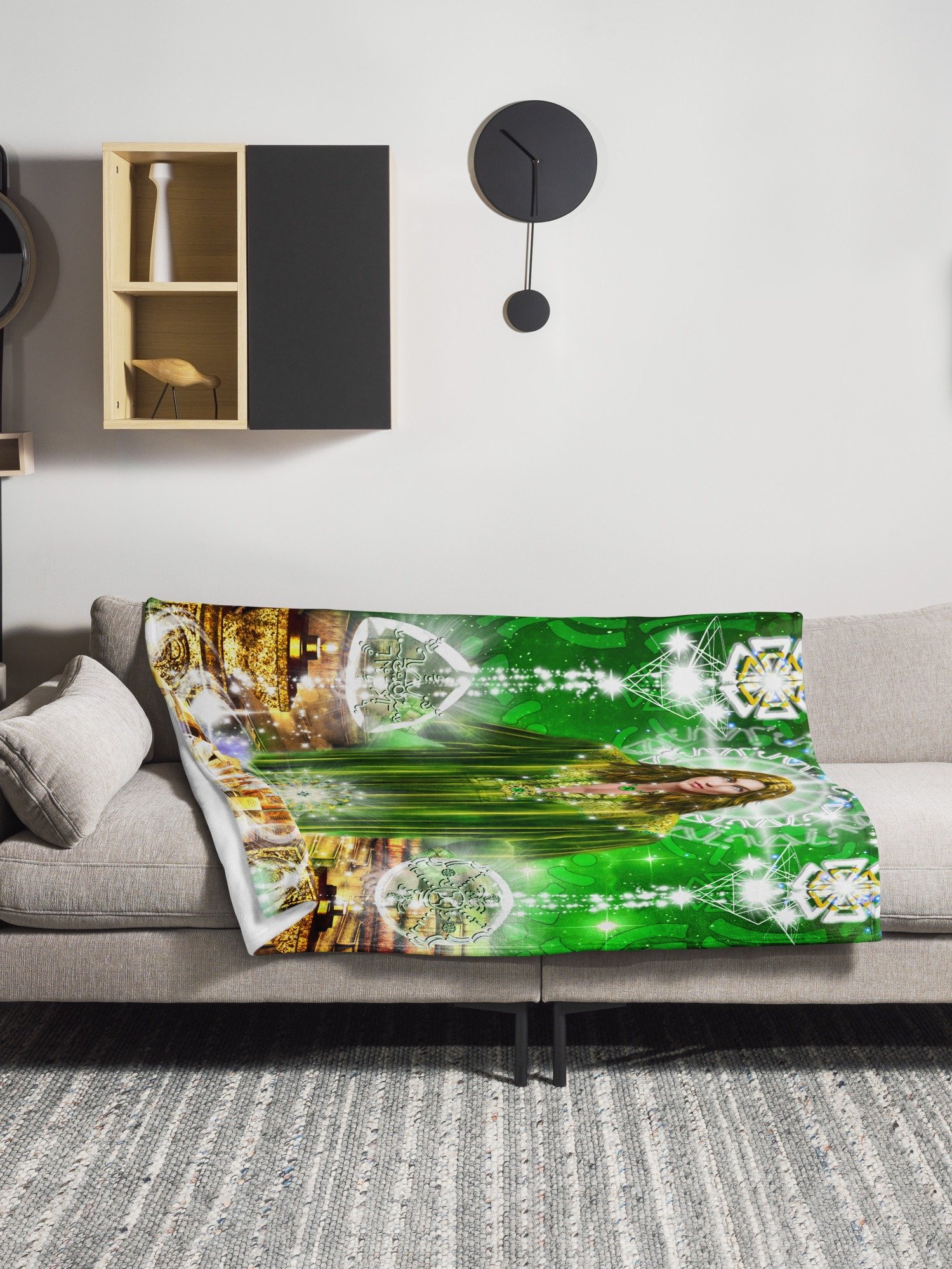 Enlightened Mastery Light-Tech Fleece Blanket product image (10)