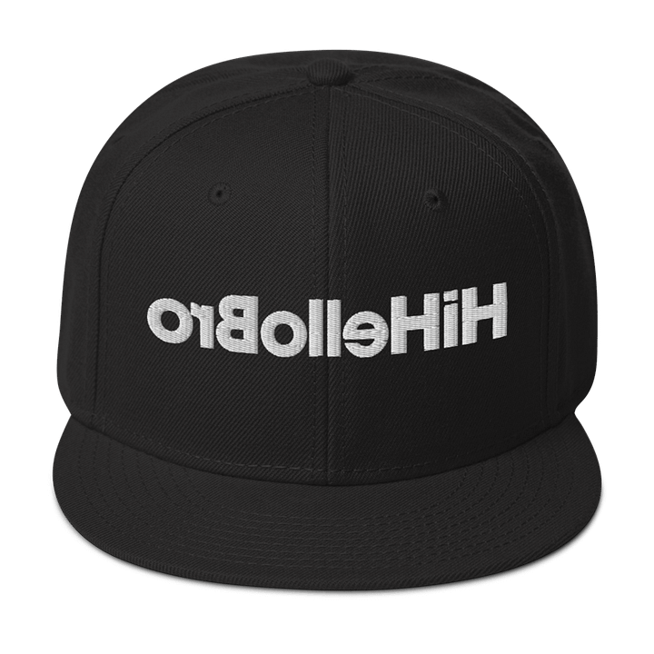 HiHelloBro BACKWARDS bro hat product image (1)