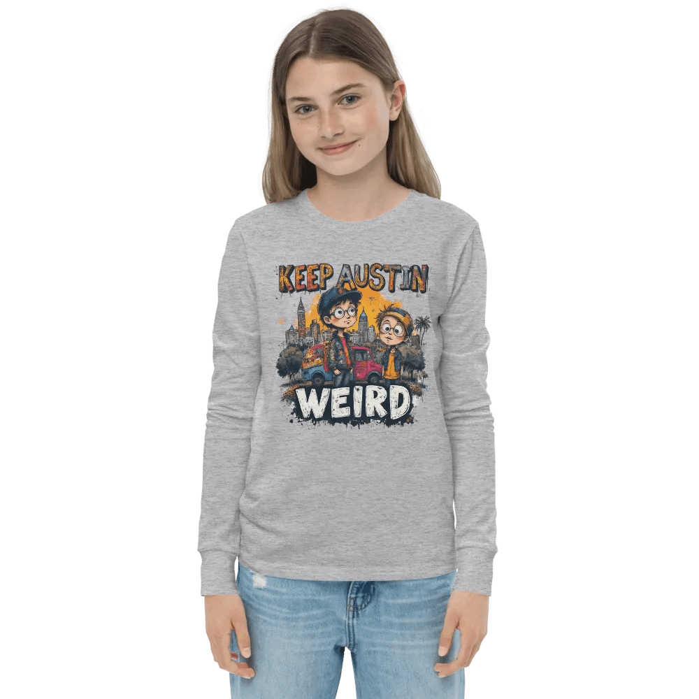 Austin Weird Youth Long Sleeve Tee product image (4)