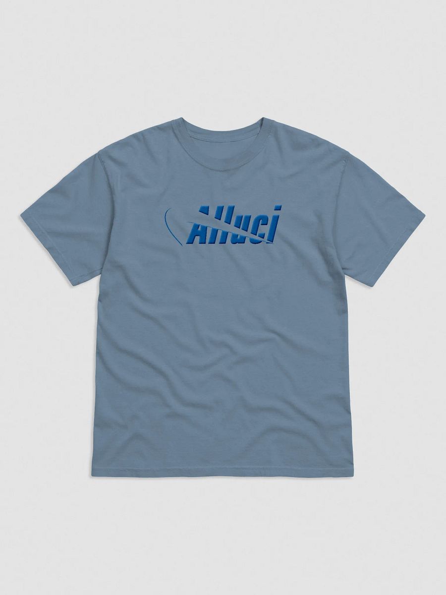 Alluci N1K3 C1TY Blue Embroidered Tee product image (1)